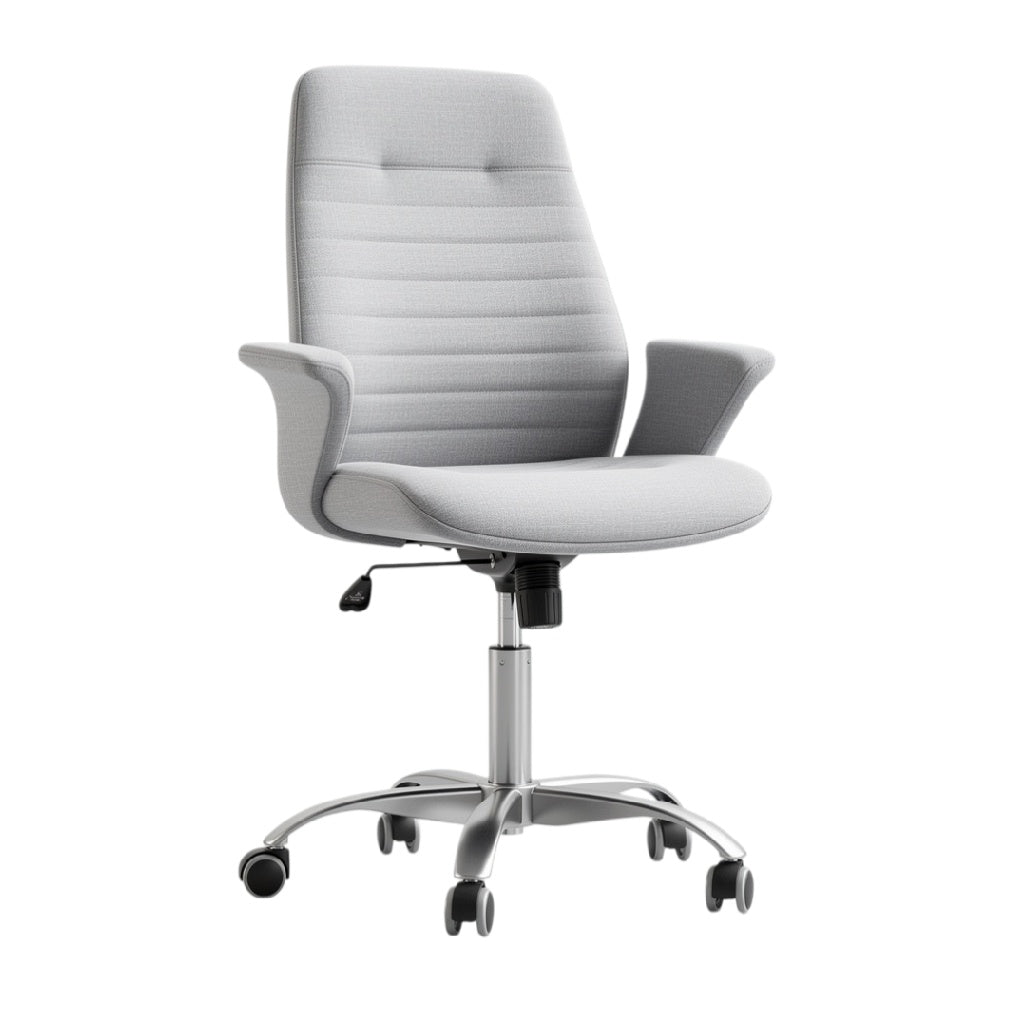 **Technische titel in het Nederlands: Ergonomische bureaustoel met verstelbare zithoogte en wielen**